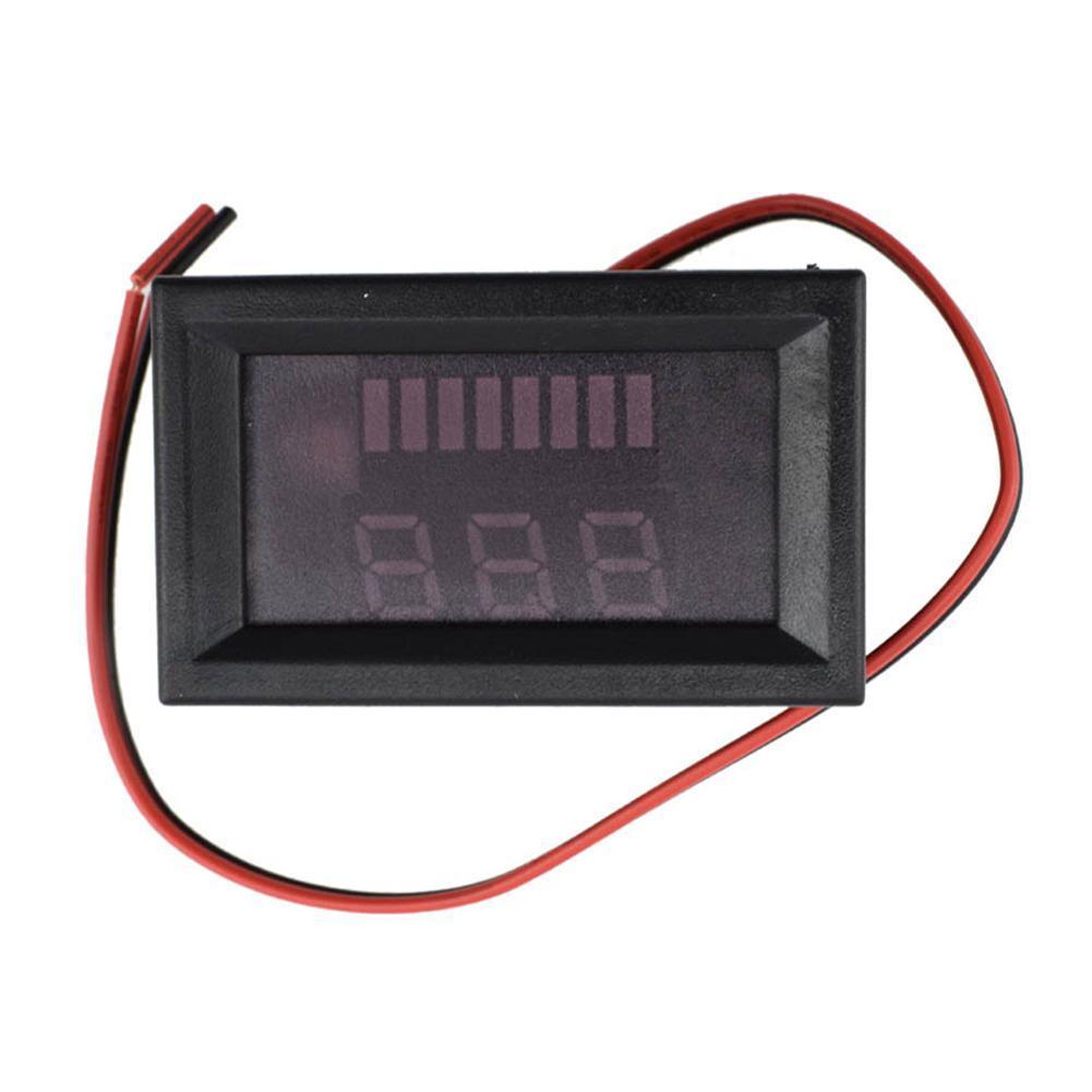 Battery Strength Indicator Digital Display LED Electric Accessories Tester Capacity Gauge Battery D2J9