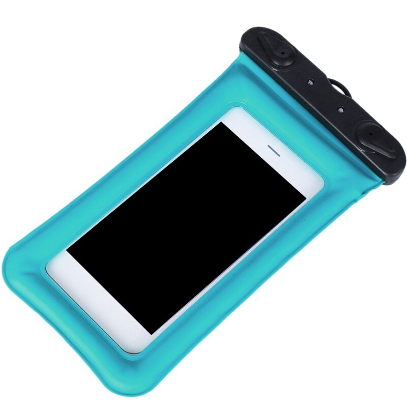 Vanntett mini badeveske smarttelefon berøringsskjermpakke mobiltelefon vanntett bag 9 farger