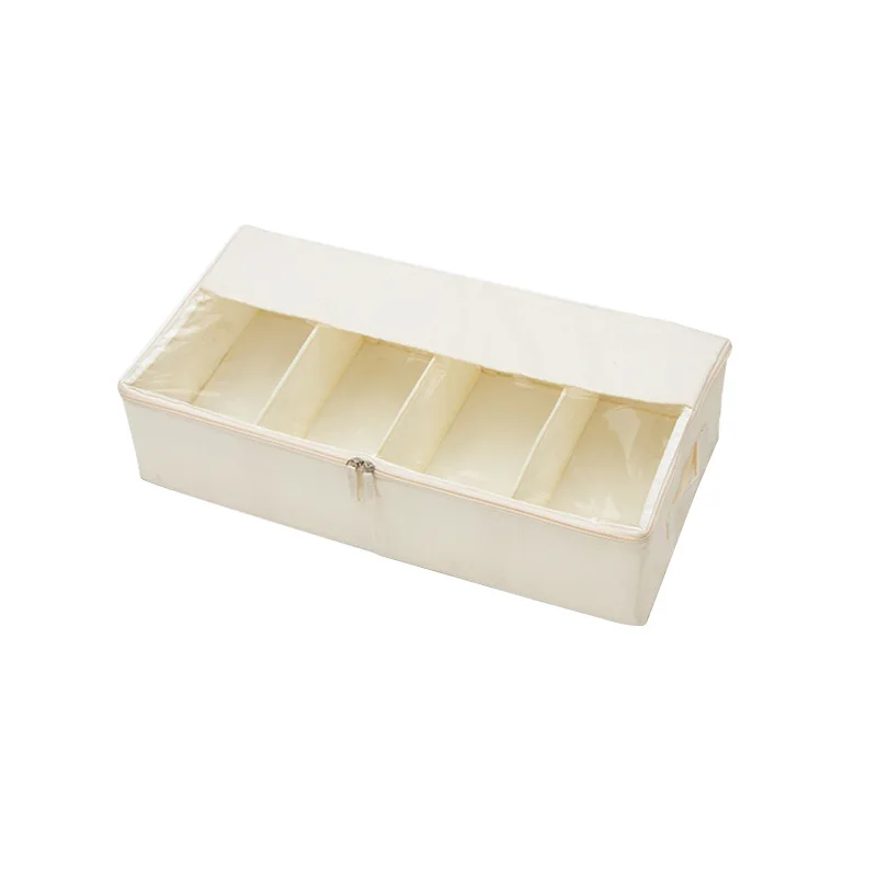 Transparent Shoe Storage Box Home Bed underneath Cabinet Dustproof Shoe Storage Box for Boots And Shoes Organization