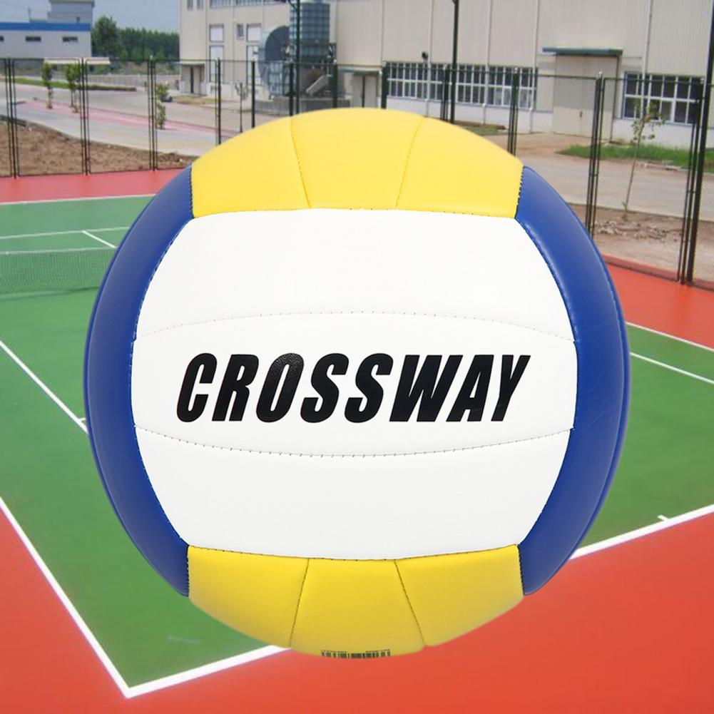 Crossway-pelota de voleibol para entrenamiento de niños y adultos, resistente al desgaste de voleibol, a prueba de fugas, alta elasticidad, n. ° 5, deportiva suave para Fitness