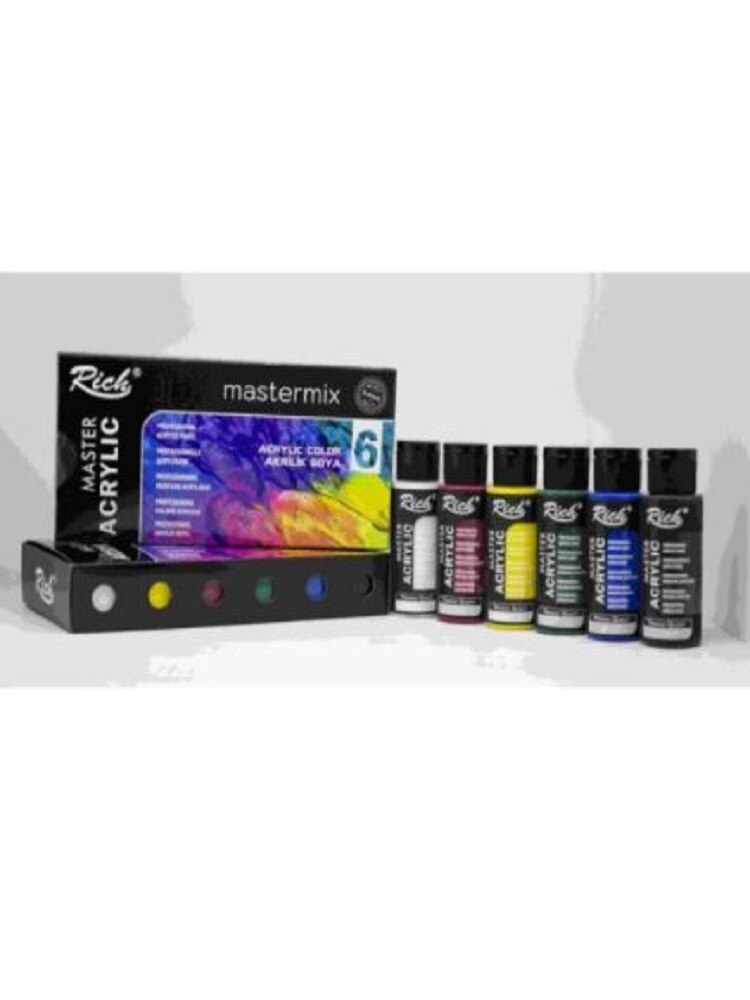 1/6 / 12pcs 60ml colors acrylic paint set brush set краска для одежды fabric waterproof art supplies beginner