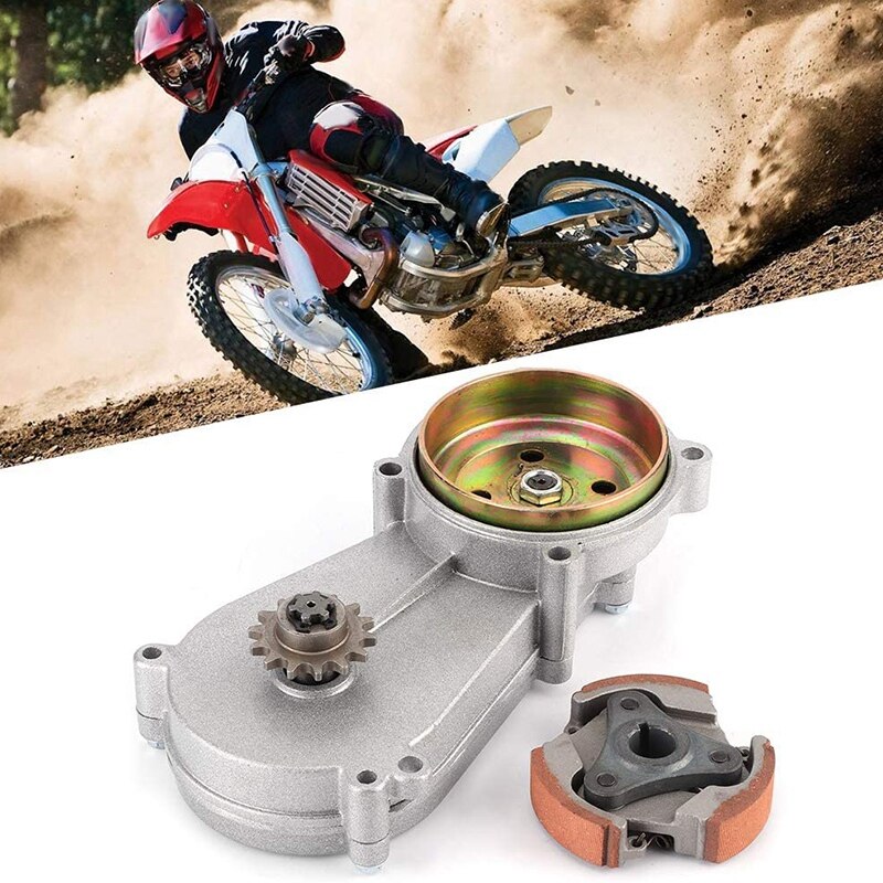 14T Drum Behuizing Versnellingsbak Koppeling Kit Voor 47Cc 49Cc Mini Pocket Quad Dirt Bike Atv Onderdelen Accessoire