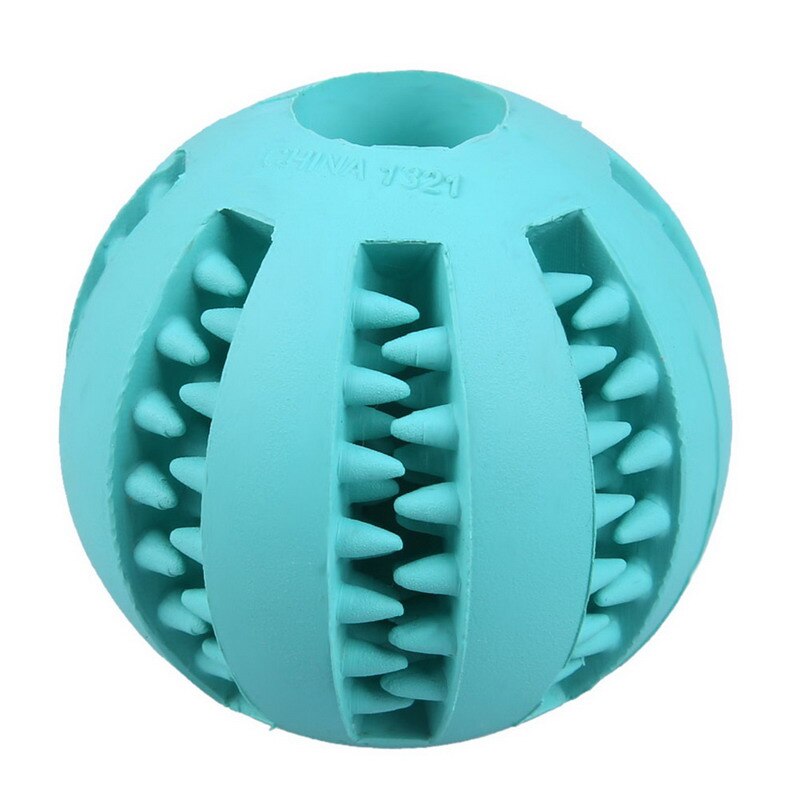 5/7 cm hundelegetøj interaktive gummibolde kæledyr hund kat hvalp elasticitet tænder bold hund tygge legetøj tand rense bolde legetøj til hunde