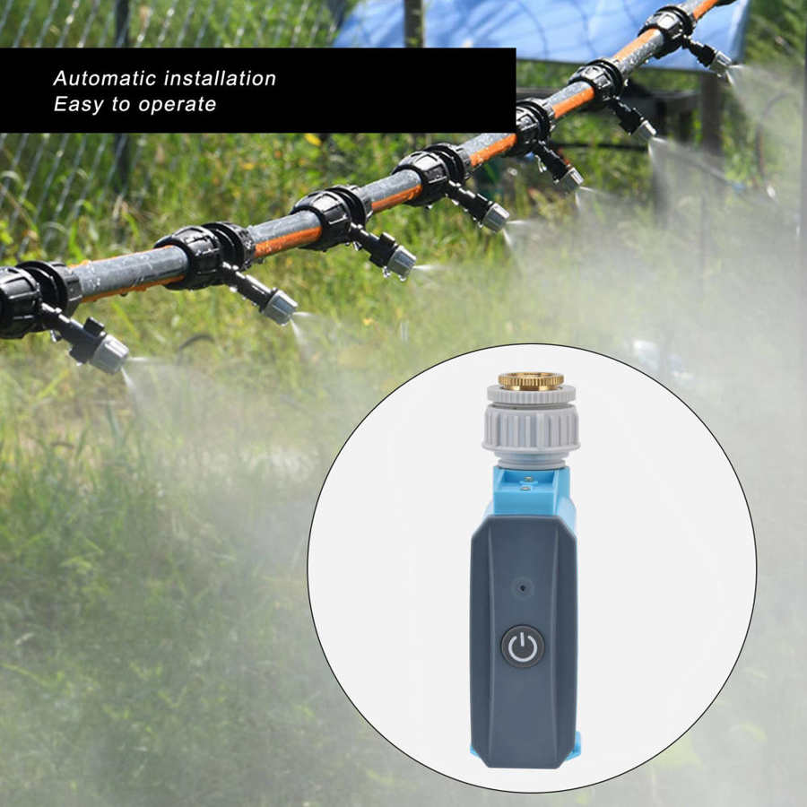 Irrigation System Controller Programmable Phone Remote Control Water Timer IP67 Waterproof for Lawn