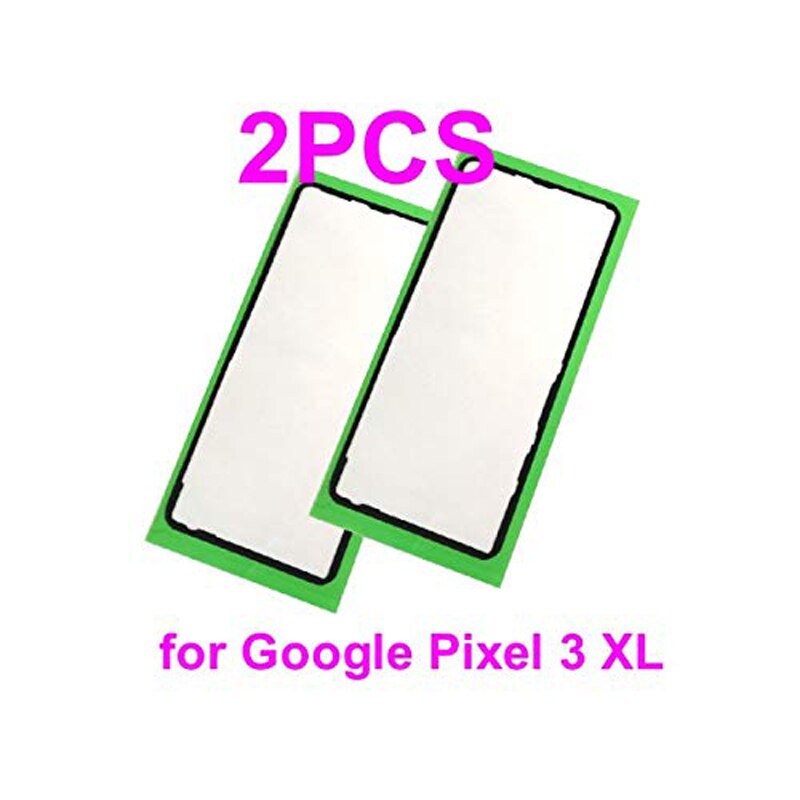 2X Replacement battery door pre-cut adhesive back cover case glue sticker For HTC Google Pixel 3XL Google Pixel 3 smartphone: For Google Pixel 3XL