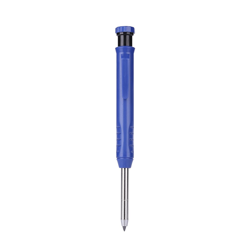 Solid Carpenter Pencil Set Woodworking Tools Mechanical Pencil 3 Colors Refill Construction Job Tools Carpentry Marking Scriber