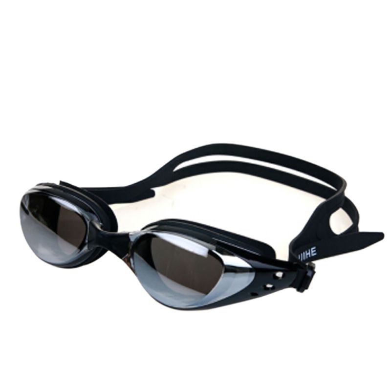 Mirrored Swim Goggles Silicone Seal Swimming Goggles Diving Glasses Anti-fog Anti-shatter Waterproof Swimming Glasses: B