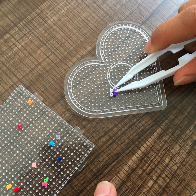 Bügeln Perlen Platte Stecker-in Platten Eisen-Auf Perle Platten transparent Vorlage ALI88