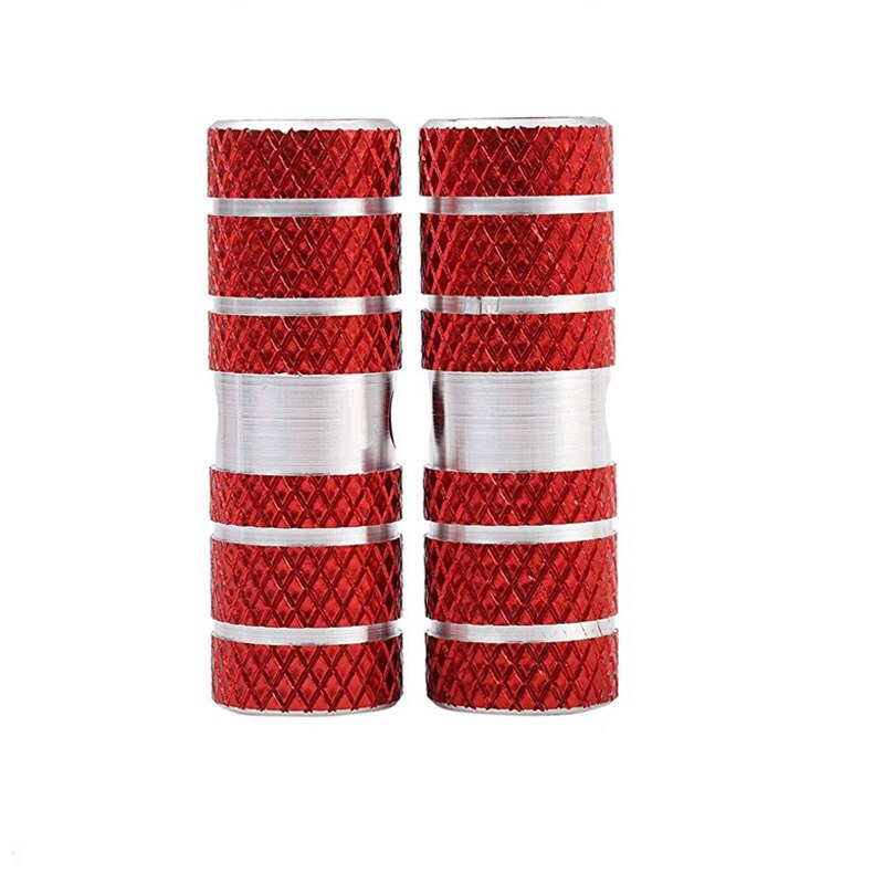 5 Kleuren Antislip Mountainbike Fiets Voetsteun Aluminium 3/8 "Staande As Voetsteunen Bmx Voetsteun Pedalen Fietsen equip: red
