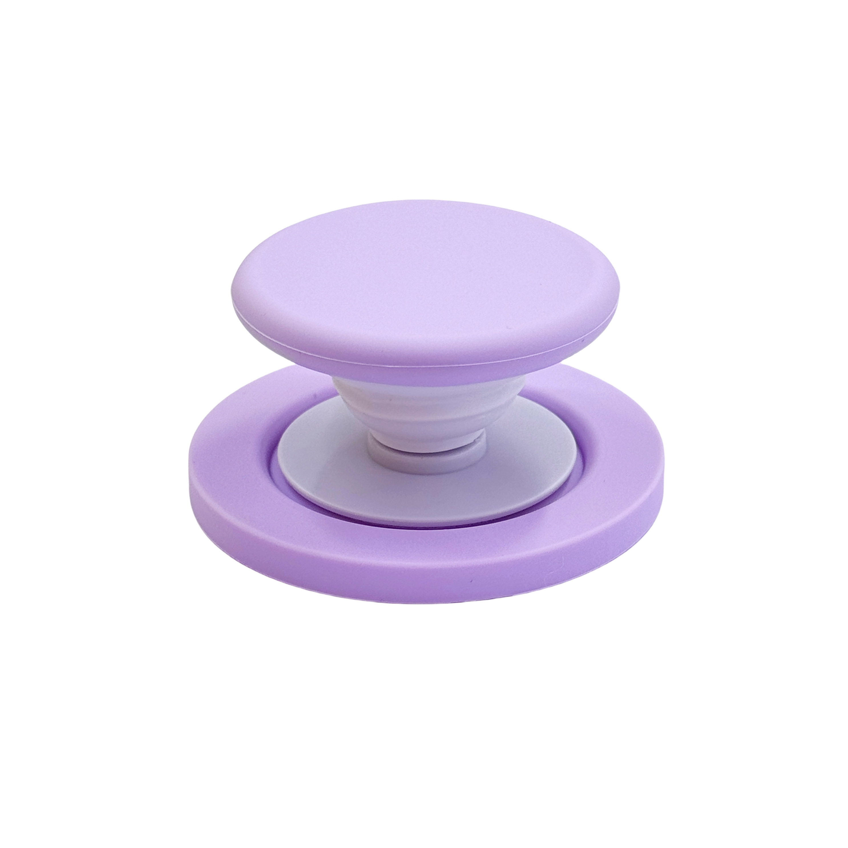 INS Macaron Pop Magnetic phone Grip Socket Holder Stand Silicone Griptok For Magsafe Accessories Air Bag Holder bracket: Sapphire
