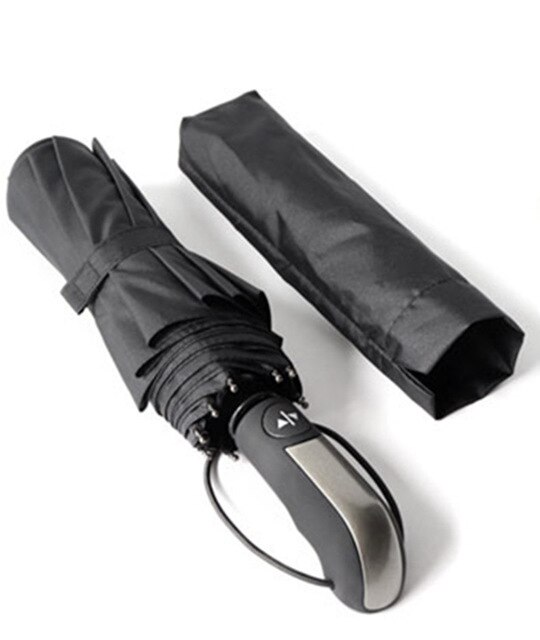 Classic English Style Umbrella Men Automatic 10Ribs 3Folding Strong Wind Resistant Umbrellas Rain Women Business Male Parasol: D