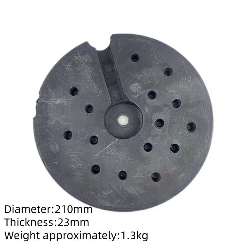 Desk lamp floor lamp base weight block chassis weight block bottom support weight block DIY lamp fixture fixing accessories: Pink