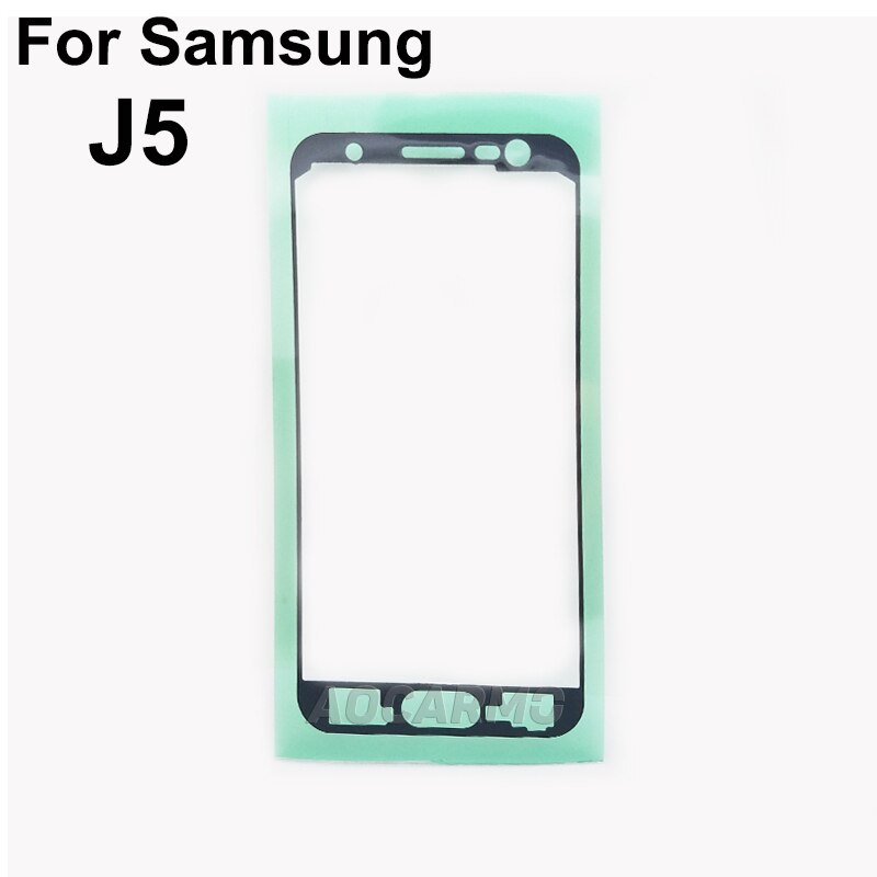 Aocarmo para samsung galaxy j5 2015 lcd tela de toque adesivo fita cola