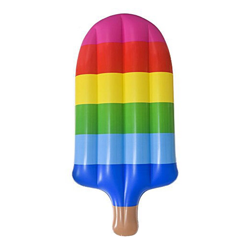 Floating Row Inflatable PVC 145CM Ice Cream Floating Raft Buoyant Popsicle Drifting Couch Swimming Party Toy