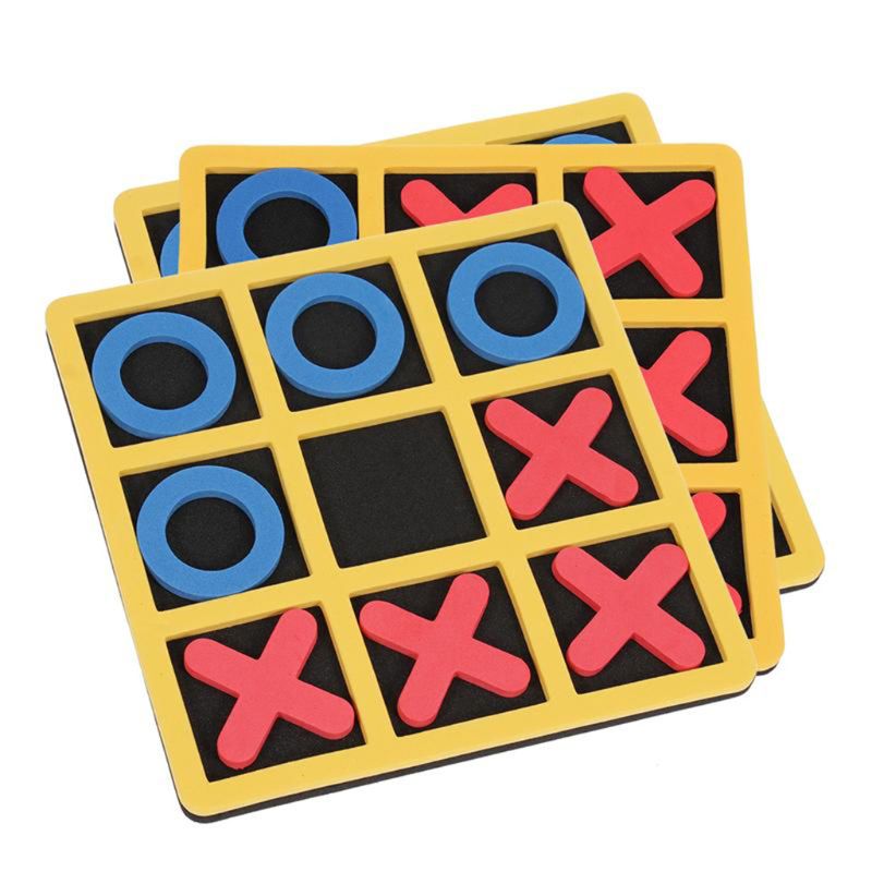 3 Stks/set Tic Tac Toe Cognitieve Leren Speelgoed Ox Schaken Puzzel Bordspel