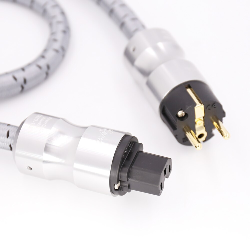 JP Krell HIFi Power Cable CRYO-156 US AC Power Cord Power Cable Schuko Audio CD Amplifier AMP US power cables EU US Plug