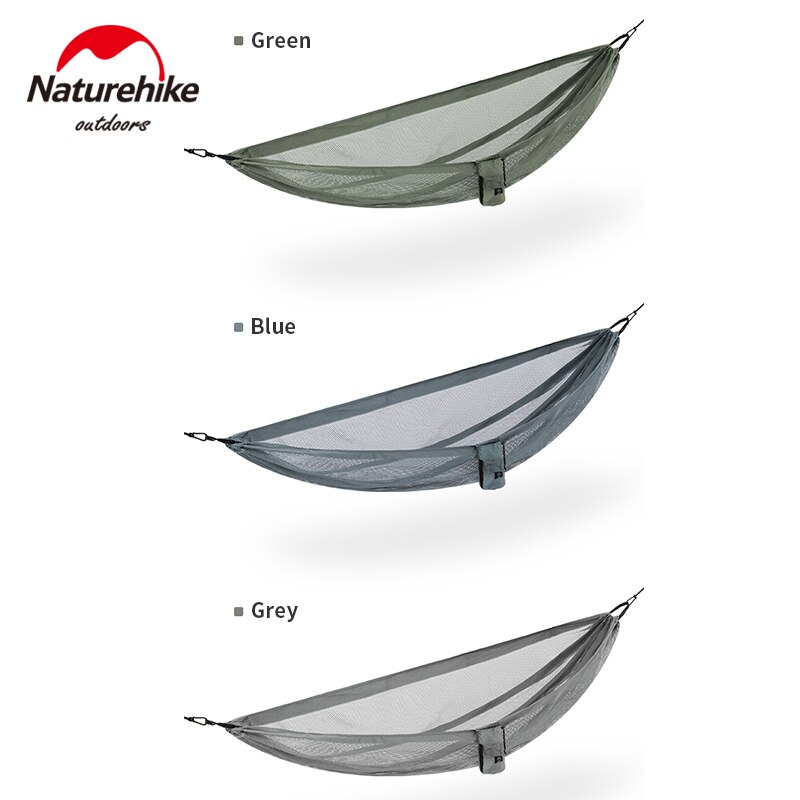 Naturehike Ultralight 800G Mesh Breathable1-2person Outdoor Draagbare Hangmat Ijs Gevoel 200Kg Lager Gewicht Camping Hangmat