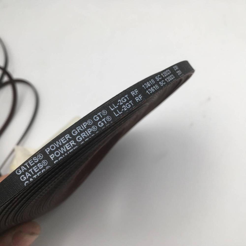 GATES-LL-2GT impresora 3D engranaje Correa sincrónica GT2 ancho 6MM 9MM , resistente al desgaste para diy Kossel RepRap impresora 3D