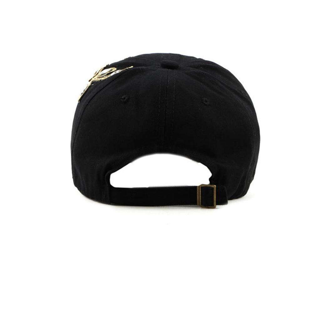 Baseballpet dames heren verstelbare hoeden met geborduurde letters top casual outdoor sporthoed voor volwassenen zwarte zonnehoed z