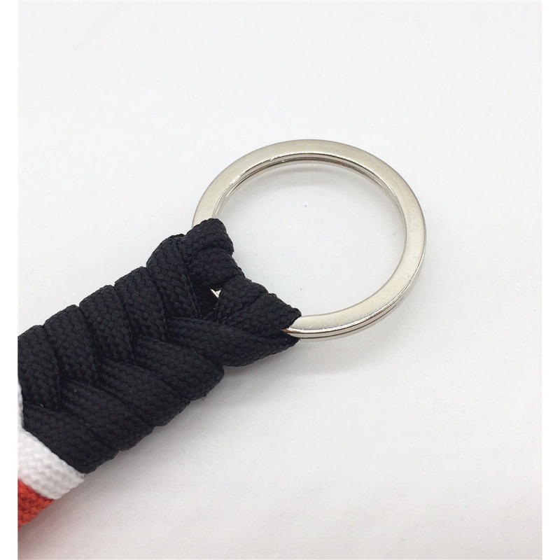 Brazilian Jiu-Jitsu Ranking Parachute Rope Set Adjustable Metal Carabiner and Keychain Outdoor Survival Camping Climbing