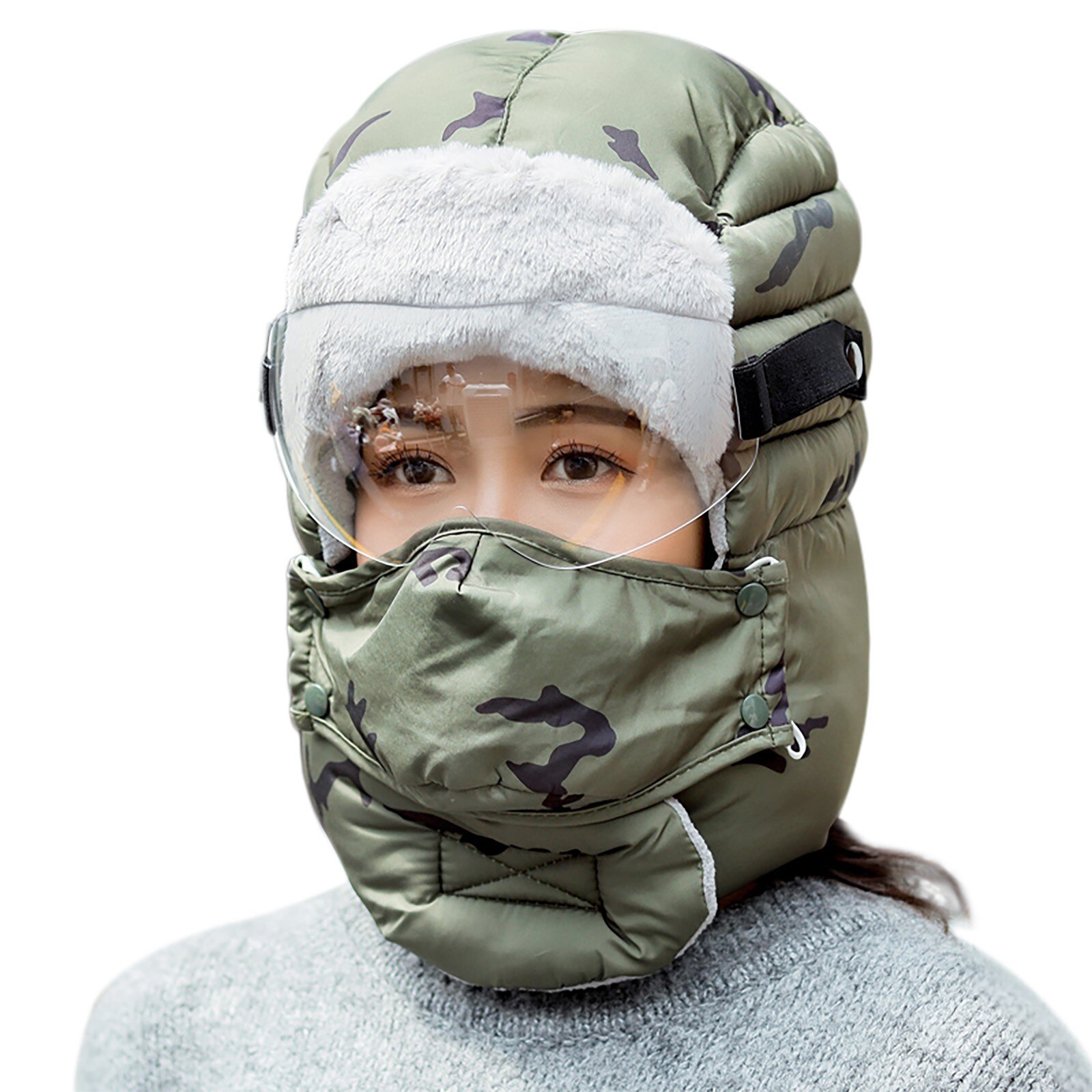 Winter Balaclava voor Skiën, Fietsen en Motorrijden - Winddichte