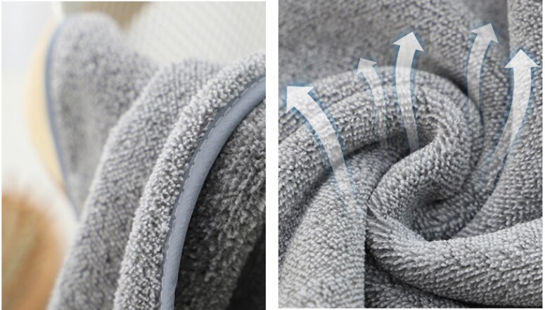 Antibacteriële Bamboe Houtskool Vezels Badhanddoek Mode Strandlaken Absorberende En Dikke Handdoek