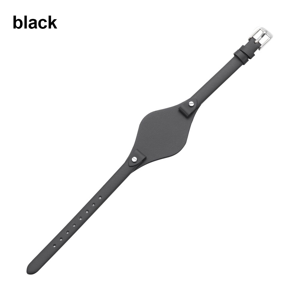 Correa de cuero genuino de lujo para reloj Fossil ES3077 2830 3262 3060 4176 4119 4026 4340: Black Yellow