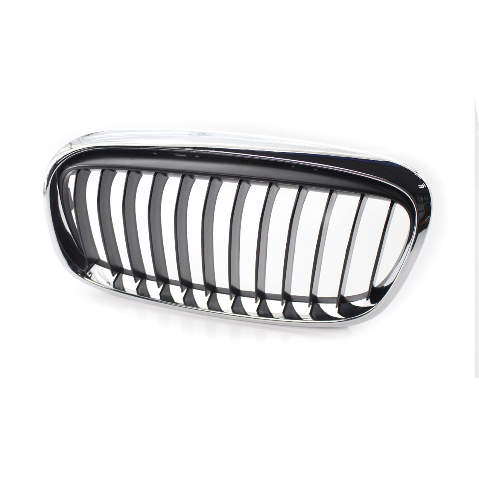 1 par coche rejillas rejilla delantera ovoide doble parrillas brillo reemplazo negro para BMW F45
