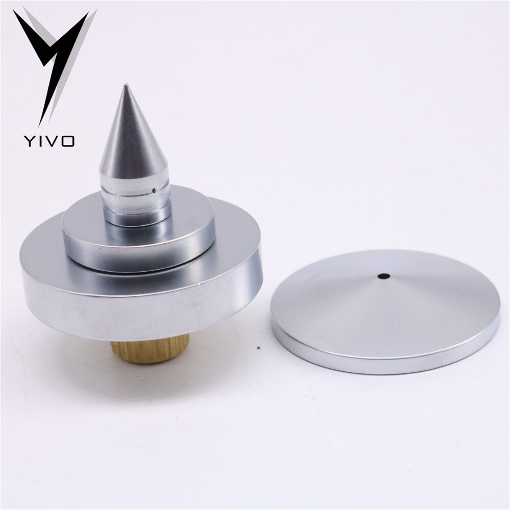 Trípode para audio HiFi, altavoz especial para fiebre, soportes para aislamiento magnéticos a prueba de golpes de cobre puro, 4 Uds.