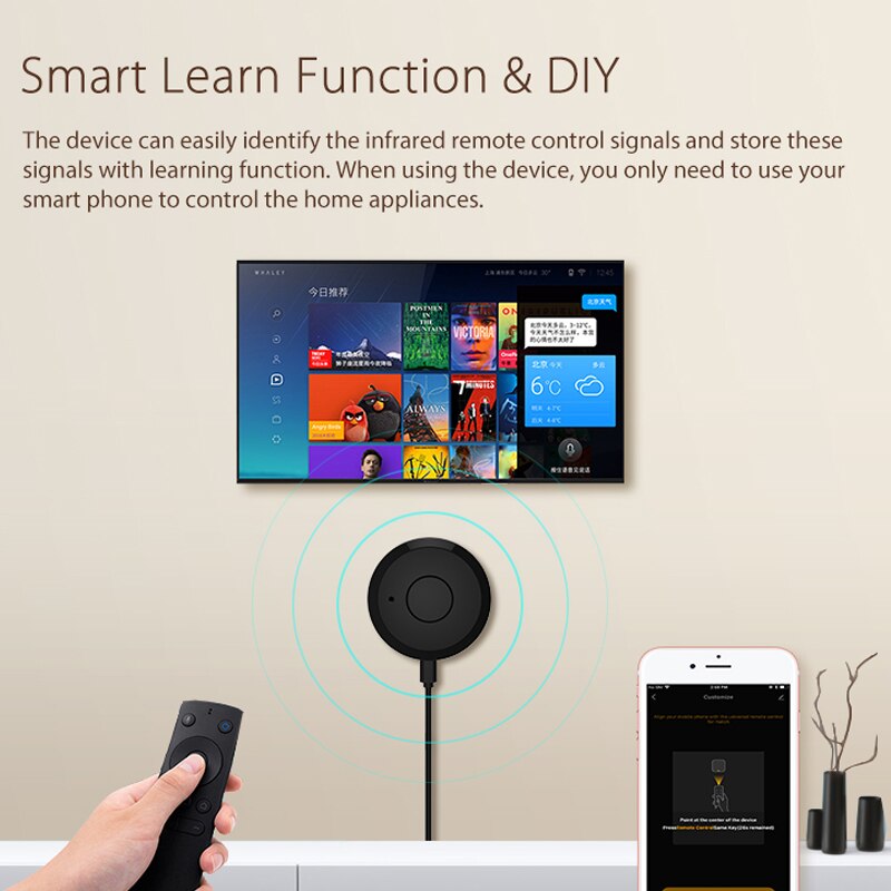 NEO Coolcam Universal Remote WiFi IR Control Hub Smart Home Voice Control For Alexa Google Home One for All Infrare WiFi Remote