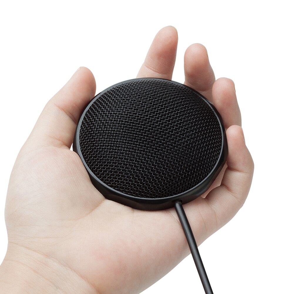 USB Condenser Microphone Portable Omni-Directional Microphone Mic for Meeting Live Singing Computer Microphone