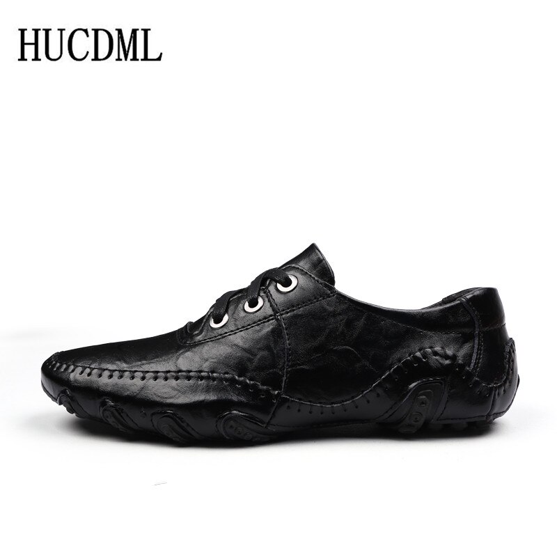 Zapatos casuales de cuero de la marca hucdml para – Grandado - Main Image