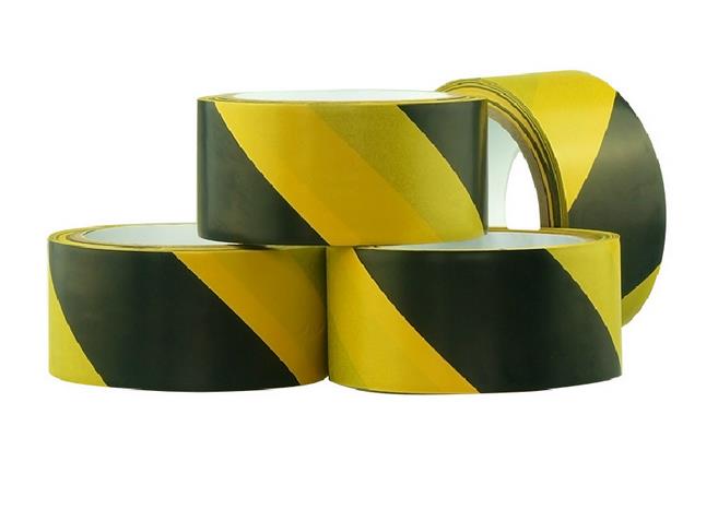 Gangdør fabrikk verksted gulv sikkerhetsadvarsel selvklebende tape 5cm*17 meter