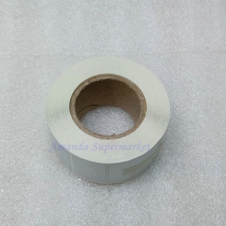 Label Sticker 30 x 20 mm 1000 Pieces/Roll Silver Sticker Silver PET Label Waterproof Tearproof Oilproof Barcode Label
