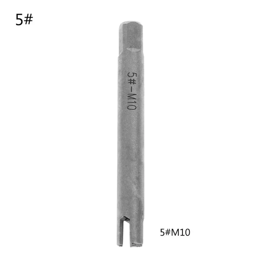 Extrator De Torneira De Parafuso Danificado, Removedor De Torneira De Parafuso Quebrado, Broca De Chave, Casa Ferramentas Manuais, 4 M5 M6 M8 M10: Marrom