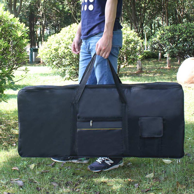 Funda impermeable Oxford para Teclado de Piano 61 teclas de órgano electrónico, estuche tejido portátil, accesorios para instrumentos musicales, ABUO-IRIN