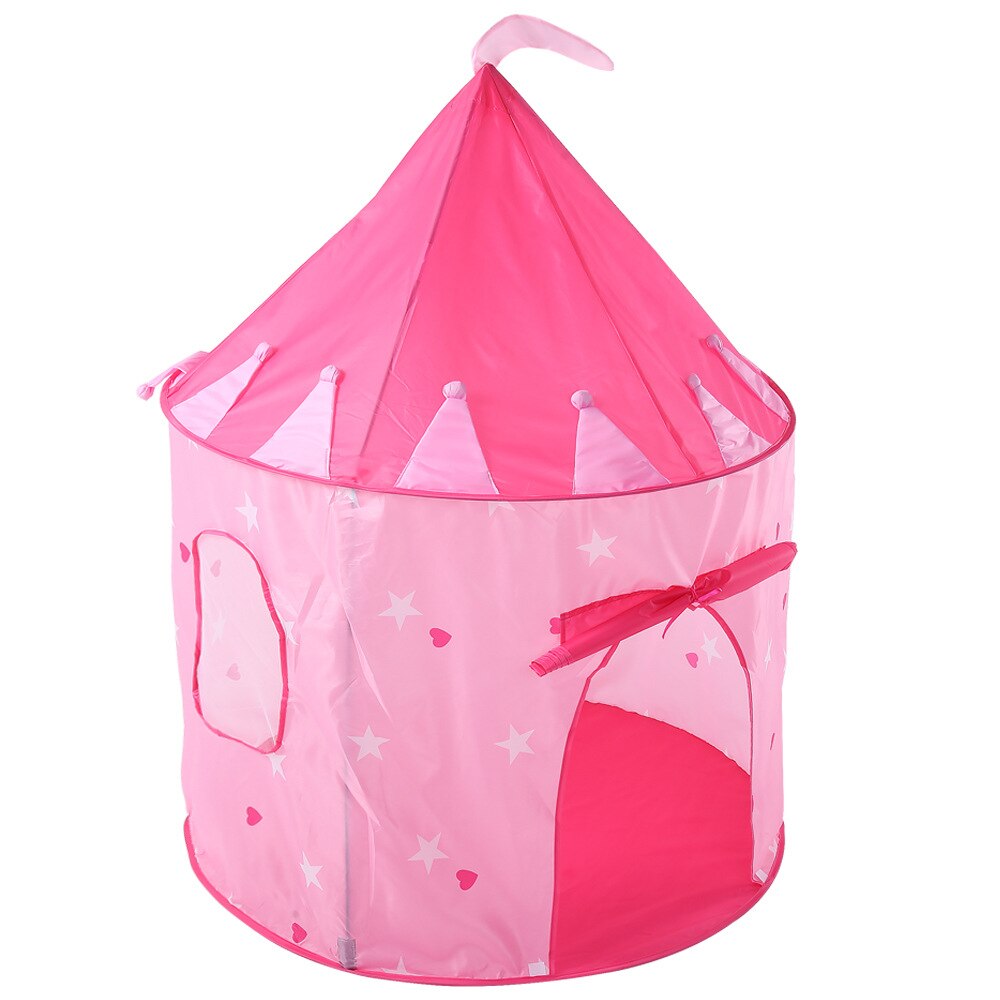 Roze Prinses Dromerige Kinderen Game Tent Blauw Sterren Indoor Speelgoed Spelen Space Kids Prive Kamer Draagbare Cubbyhole Kinderen Speelgoed
