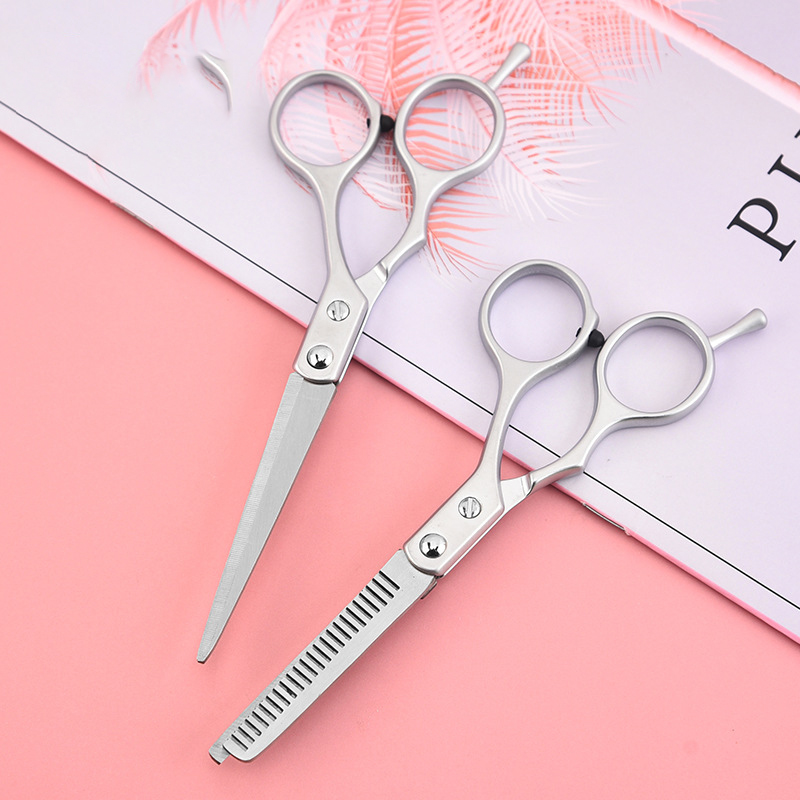 Edelstahlschere zum Ausdünnen und Schneiden von Haaren, 15,2 cm, Friseurprodukte, Haarschnitt, Trimmen, Haare, Schneiden, Friseur