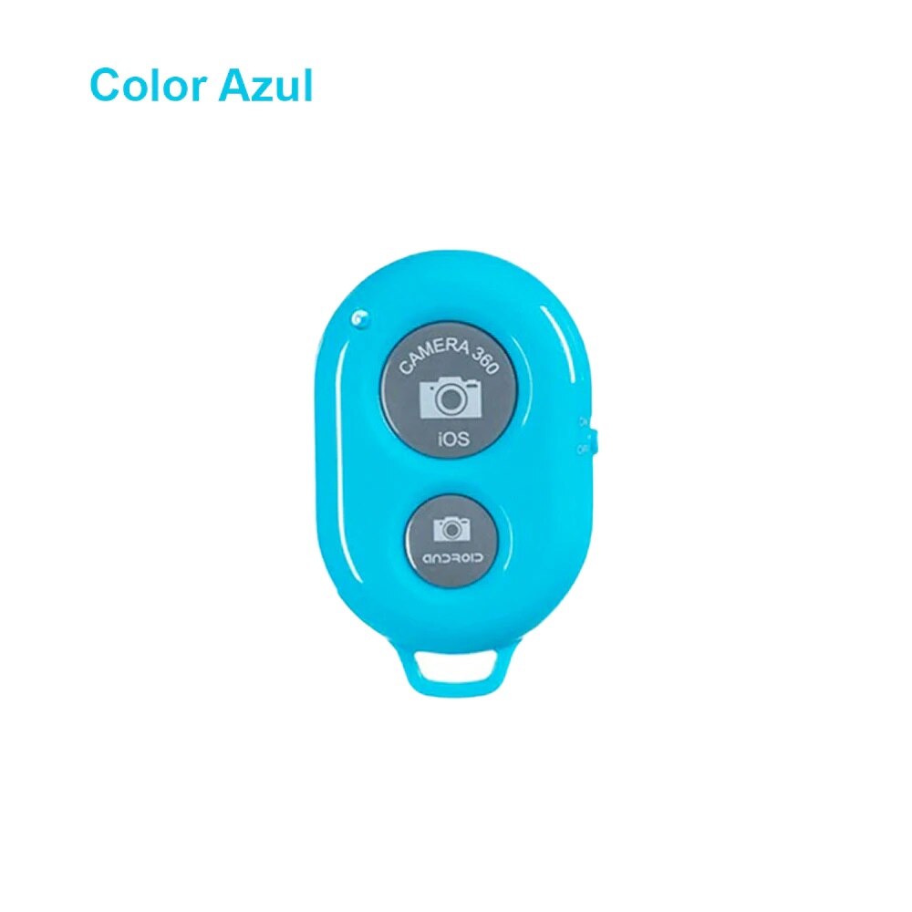 EUROXANTY®| Selfie controller | Bluetooth trigger | Bluetooth button | Camera Boton | Bluetooth camera | Bluetooth push button: Bluetooth controller Blue