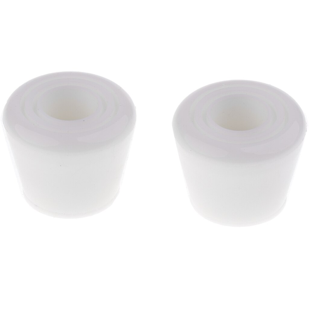 2pcs Bolt-On Toe Stop Soft and Comfortable Skate Toe Stops for Derby and Other Skating