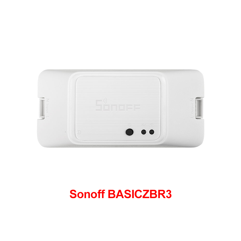 SONOFF – interrupteur intelligent sans fil BASICZBR3 Zigbee, MINI Module relais de synchronisation, fonctionne avec Alexa SmartThings Hub: Default Title