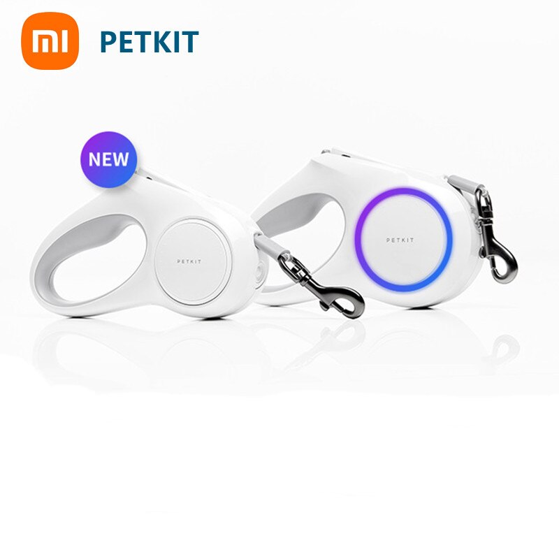 Xiaomi-Correa de tracción para perro, accesorio con forma de anillo Flexible, luz LED nocturna, Go Shine Max, 3m/4,5 m