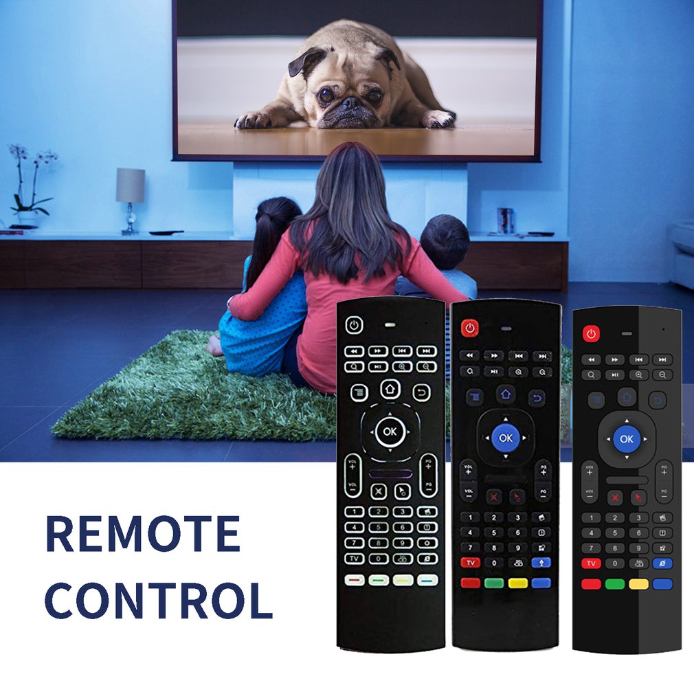 Mx3 Air Mouse Voice-Backlit Version Android Smart Wireless Air Mouse Remote Control T3 Mouse And Keyboard