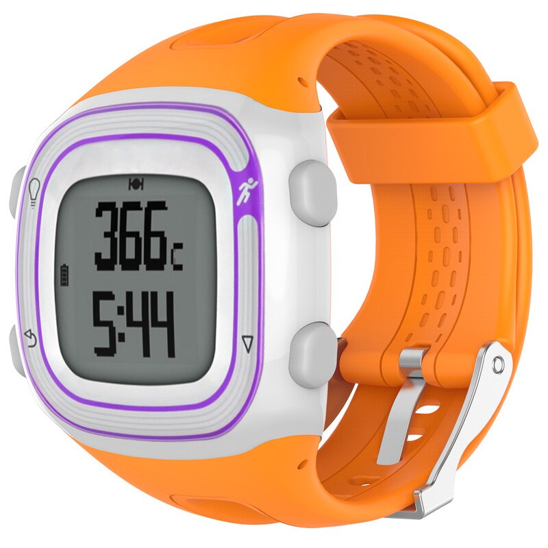 Silicone Watch Strap for Garmin Forerunner 10 15 GPS Running Sports Watch Small Large for Women Men Replacement Bands with Tools