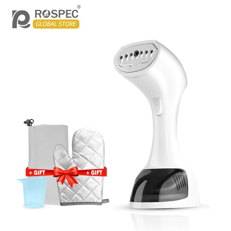 Rospec vaatehöyrystin manuaalinen kannettava silityskone vertican luovuttamiseen vaatteiden silitys höyrypesuri kotimatkoille sähköinen