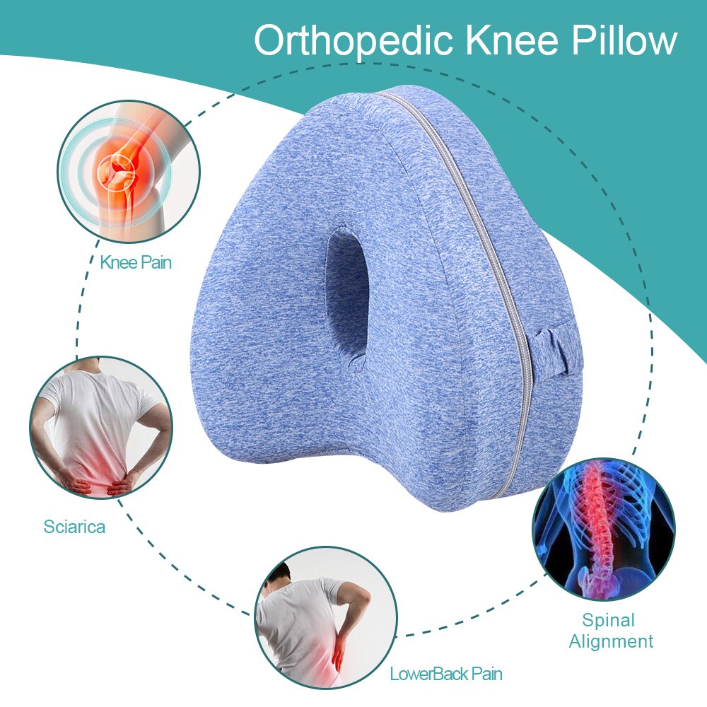 Herz bilden Erinnerung Schaum Knie Kissen für Seite Schwellen für Orthopädische Ischias Zurück Bein Hüfte Bein Stellungs Kissen Beine entspannen