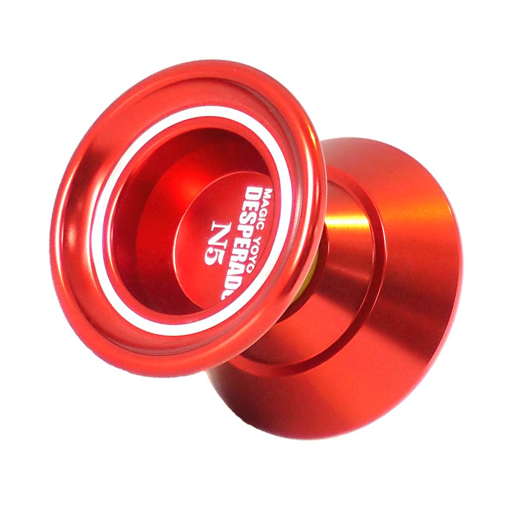 Unresponsive YOYO N5 Alloy Yo-yo for 1A 3A 5A String Trick Play - Red
