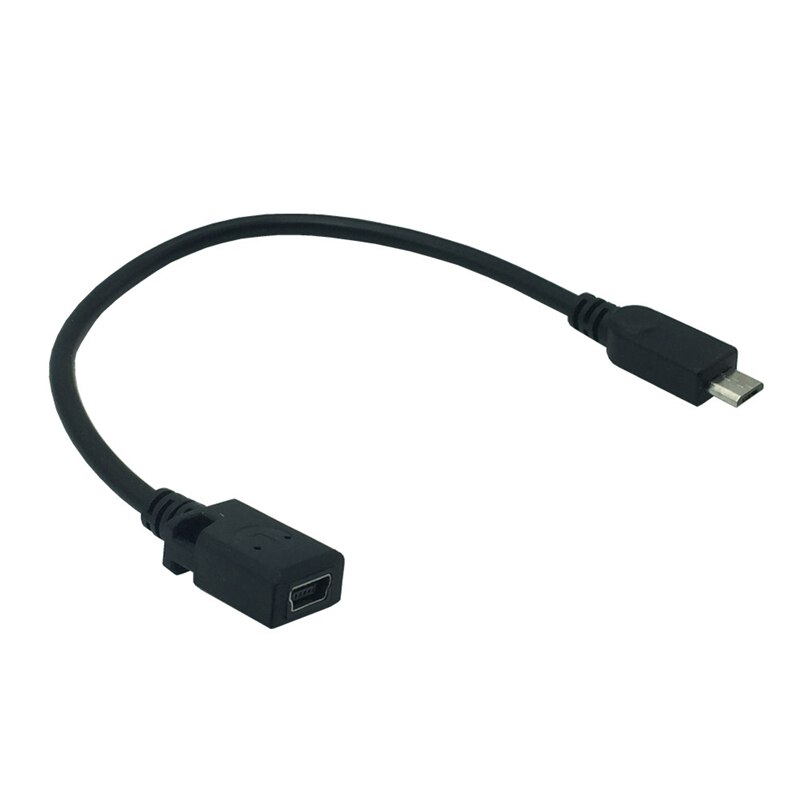 15cm Micro USB Cable USB Male to Female Converter Connector Transfer data Sync Charger Adapter for Tablets Mini usb Cable