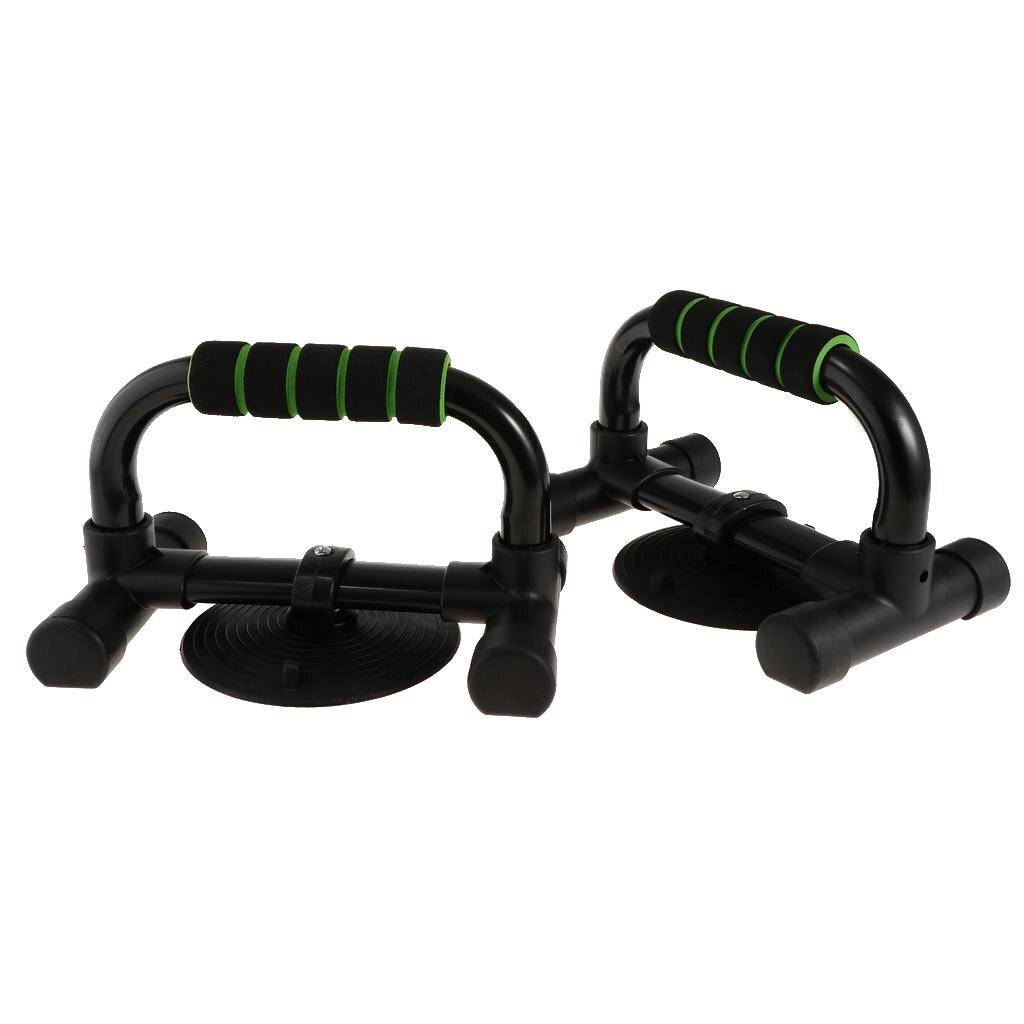 1 Paar Professionele Fitness Push Up Bar Push-Ups Stands Zitten Bars Met Comfortabele Foam Grip En Anti-Slip Zuignap