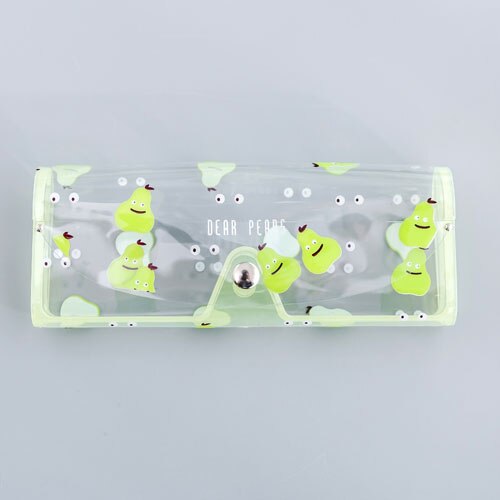 1 PCS Cartoon Cute Travel Transparent PVC Eye Glasses Cosmetic Makeup Earphone Organizer Bag Case: 9